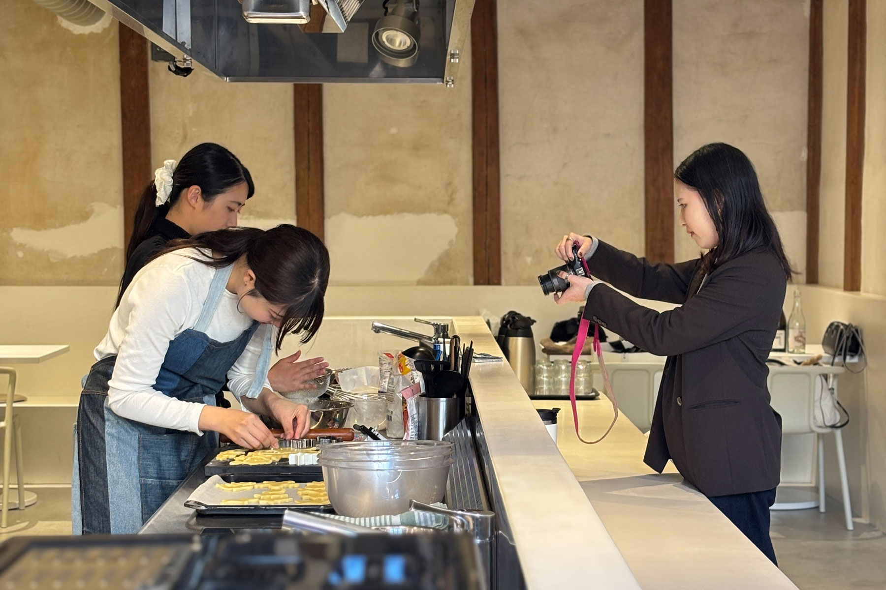 学生たちの夢の1日、ただいま準備中